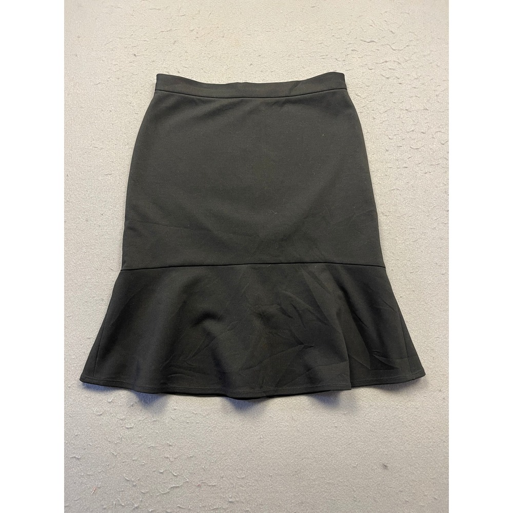 BCBGMAXAZRIA Skirt Ponte Knit Black XS Womens